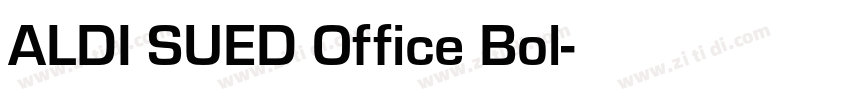 ALDI SUED Office Bol字体转换